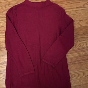 Chico's Burgundy Knit Top